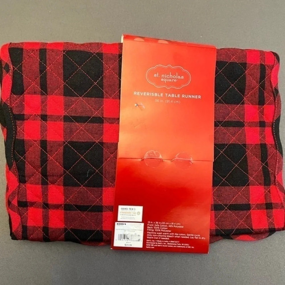 St. Nicholas Square Buffalo Check Set - Picture 7 of 9